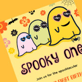 Halloween 1er anniversaire invitations éffrayant u