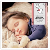 Halloween 1er anniversaire invitations fantôme liv