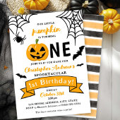 Halloween 1er Anniversaire Petite Invitation Citro