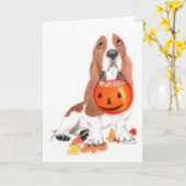 Halloween 2005 kaart (Gele Bloem)