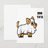 Halloween 2020 kostuum - Corgi hond meme grappige  Kaart (Voorkant / Achterkant)