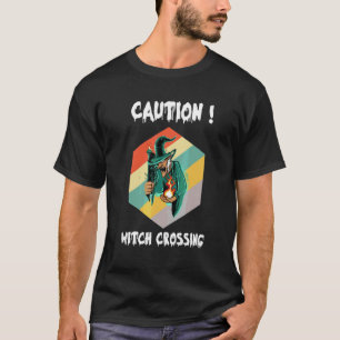 Halloween 2022 Matching Groep Waarschuwing Heks Kr T-shirt