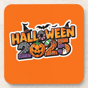 Halloween 2025 Magie – Feestelijke Pompoen Bier Onderzetter