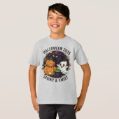 Halloween 2025 Spooky & Sweet T-shirt (Voorkant volledig)