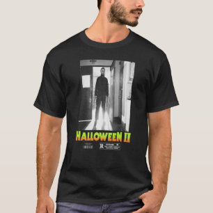 Halloween 2 Michael Myers Doorway Portret Poster T-shirt