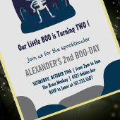 Halloween 2e anniversaire invitations mignonnes po