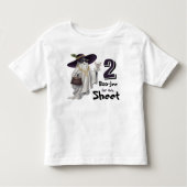Halloween 2e verjaardag Funny Ghost Two Boujee Kinder Shirts (Voorkant)