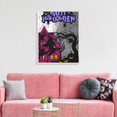 Halloween 3 canvas afdruk (Insitu (Woonkamer))
