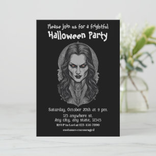Halloween, 3 vampiers, angstaanjagend, eng, kaart