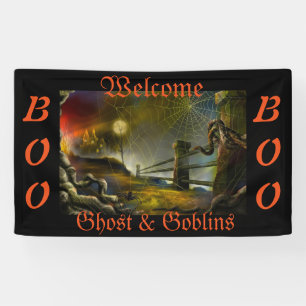Halloween 3' x 5' banner