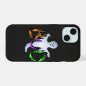 Halloween 3D Snoep iPhone 15 Hoesje (Achterkant horizontaal)