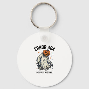 Halloween 404 Kostuum Pompoen Spook Fout Ontwerp_1 Sleutelhanger