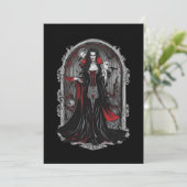 Halloween 4 vampier, b, eng monster, horror, kaart (Staand voorkant)