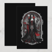 Halloween 4 vampier, b, eng monster, horror, kaart (Voorkant / Achterkant)