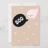 Halloween 4ème anniversaire Quatre invitation Éffr (Dos)