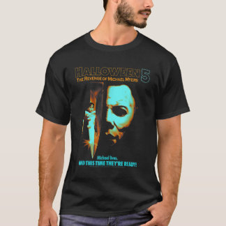 Halloween 5 The Revenge of Michael Myers Two Tone  T-shirt