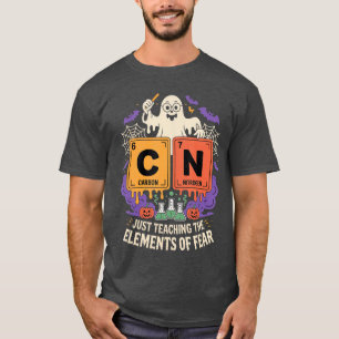 Halloween 67 Meme Wetenschap Scheikunde Leraar Per T-shirt