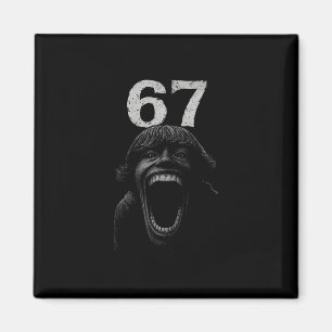 Halloween 67 Scp Horror Gezicht Griezelen Kostuum Magneet