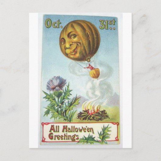HALLOWEEN-87 BRIEFKAART (Voorkant)