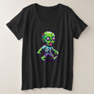 Halloween 8 bits drôle zombie
