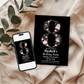 Halloween 8e verjaardag kaart