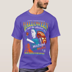 Halloween 90s bootleg kleurrijke poster horrorfilm t-shirt