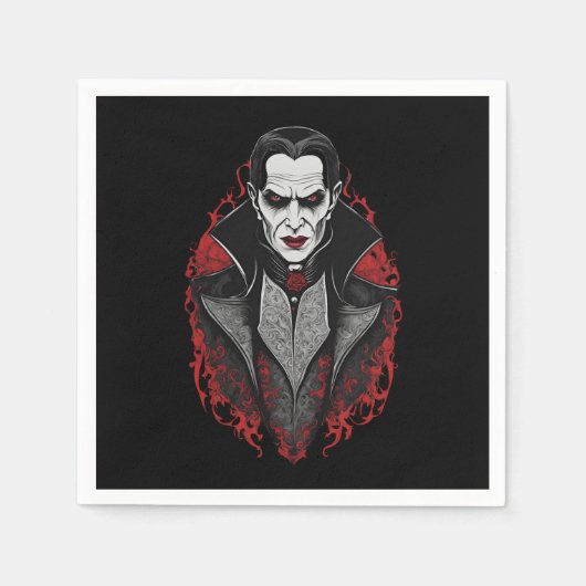 Halloween 9 vampier, eng monster, horror, servet (Voorkant)