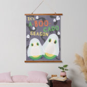 Halloween A-BOO-Cado Spooky Schattigee Avocado Gho Hangend Wandkleed (Slaapkamer)
