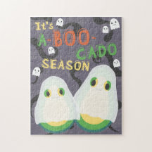 Halloween A-BOO-Cado Spooky Schattigee Avocado Gho