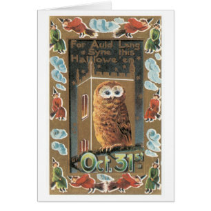 Halloween à l'ancienne, hibou