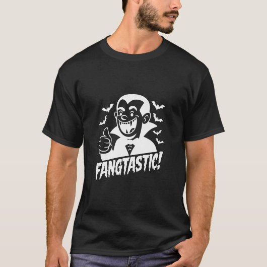 Halloween A Vampire Kawaii Fantastisch! T-shirt (Voorkant)