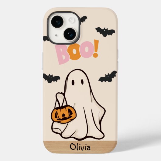 HALLOWEEN AANGEPASTE NAAM Case-Mate iPhone CASE (Achterkant)