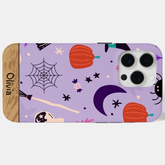 HALLOWEEN AANGEPASTE NAAM Case-Mate iPhone CASE (Achterkant (horizontaal))