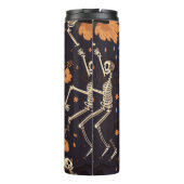 Halloween Aanpassen Gift Grappige Tekst Skelet Dan Thermosbeker (Achterkant)