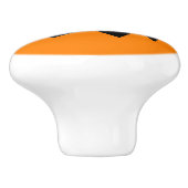 Halloween-aansluiting op lantaarndeur en trekknop keramische knop (Zijkant)