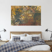 Halloween Abstracte Scary Zombie Ghost Poster Canvas Afdruk (Insitu (Slaapkamer))