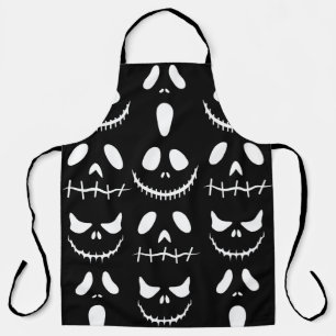 Halloween achtergrond. Naadloos patroon met gloed Schort