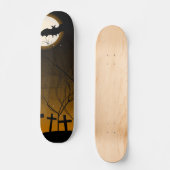 Halloween-achtergrond Skateboard (Voorkant)
