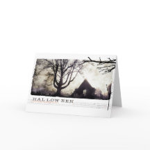 Halloween achtervolgde gotische begraafplaatsfoto