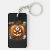 Halloween AcrylSleutelhanger Sleutelhanger (achterkant)