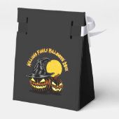 Halloween Add Family Name Year Customize Bedankdoosjes (Achterkant)