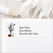 Halloween Adresetiketten Etiket (Insitu)