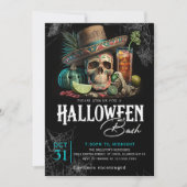 Halloween Adulte Crâne Cocktails Invitation de la  (Devant)