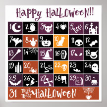 Halloween Advent-kalender