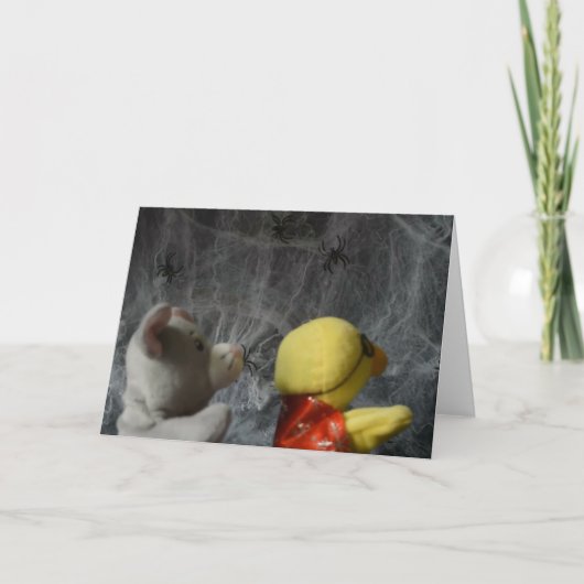 Halloween Adventure. Carte de voeux (Devant)