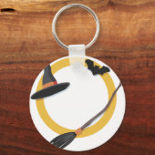 Halloween Afbeelding Lijst Sleutelhanger (Voorkant)
