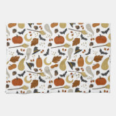 halloween afbeelding van keukenhanddoek (Horizontaal)