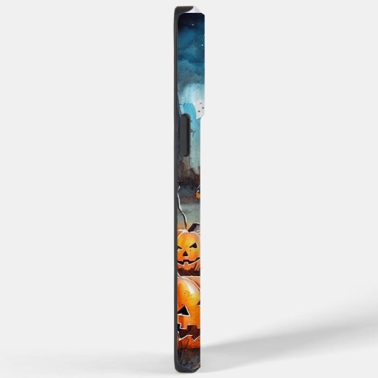 Halloween affenpinscher met pompoenen eng Case-Mate iPhone case (Achterkant / Rechts)