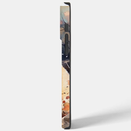 Halloween Akita met pompoenen eng Case-Mate iPhone Case (Achterkant / Links)