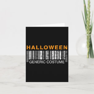 Halloween Algemeen Kostuum Grappig Kaart